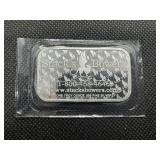 2023 Stacks and Bowers 1oz Silver Bar