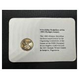 1984 Olympic Games Friendship Medallion
