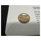 1984 Olympic Games Friendship Medallion