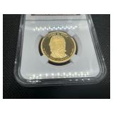 11th President James Polk 2009 S $1 NGC PF 69 Ultra Cameo