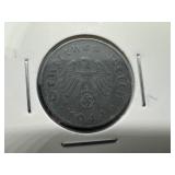 1944 Third Reich German 10 Reichspfennig