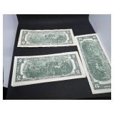 6 Two Dollar Bills, 4 Sequetial