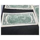 6 Two Dollar Bills, 4 Sequetial