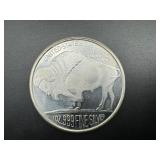 2016 1oz Silver Round Buffalo Design
