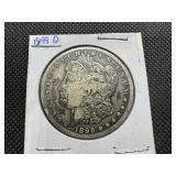1899 O Morgan Silver Dollar