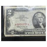 1963 Red Seal $2 Bill