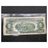 1963 Red Seal $2 Bill