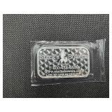 2023 Stacks and Bowers 1 oz Silver Bar