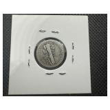 1918 S Semi Key Mercury Dime