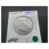 1960 Uncirculated Franklin Half