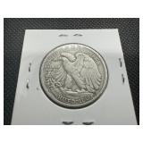 1937 S XF+ Walking Liberty Half