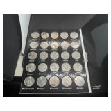 Full 50 State Set of Quarters, Several Have Beautiful Toning