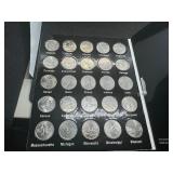 Full 50 State Set of Quarters, Several Have Beautiful Toning