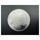 1oz Silver Buffalo Design Round