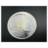 1oz Silver Buffalo Design Round
