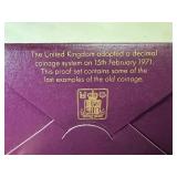 Coinage Great Britain and Northern Ireland 1970 Mint Set