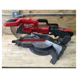 Milwaukee M18 FUEL 18V Lithium-Ion Brushless Cordless 10 in. Dual Bevel Sliding Compound Miter Saw Model # 2734-20 - Tool-Only