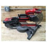 Milwaukee M18 FUEL 18V Lithium-Ion Brushless Cordless 10 in. Dual Bevel Sliding Compound Miter Saw Model # 2734-20 - Tool-Only
