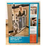 Stairway Walk-Thru Pet Gate