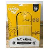 Every Yay Steel Stairway Pet Gate 24"-40.5"W x 28.5"H