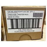 (4) BOSTITCH Headless Pins,1/2" L,Plain,PK3000: Pin Nails, Headless, Smooth, 1/2 in Overall Lg, 3,000 PK