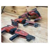 HILTI Lot of 3- Cordless Screw Guns- Tool Only