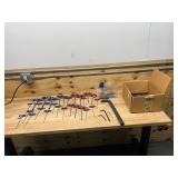 Lot of T-Handle Hex Keys, Allen Wrenches and Precision Slotted Screw Drives