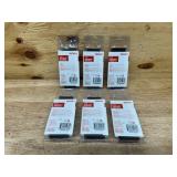 Project Source Lot of 6 Packs of-  18mm Stainless steel Utility Razor Blades ( 100 Per Pack )