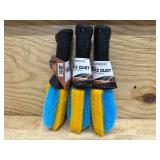 (3) Carrand 92012 AutoSpa Deluxe Grip Tech Wheel and Brake Dust Brush 012252