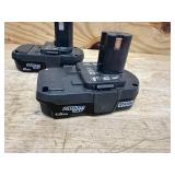 (4) Ryobi Batteries