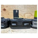 (4) Ryobi Batteries