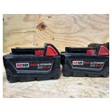(4) Milwaukee Batteries