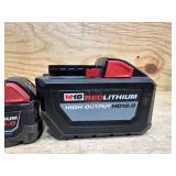 (4) Milwaukee Batteries