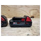 (3)  Milwaukee Batteries