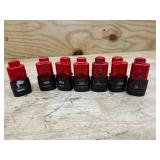 (7)  Milwaukee Batteries