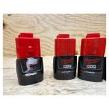 (7)  Milwaukee Batteries