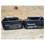 (4) Makita Batteries