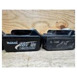 (4) Makita Batteries