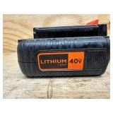 (2) Black + Decker Batteries