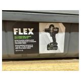 FLEX 24V Brushless Cordless 1/2-Inch 1,400 In-Lbs Torque 2-Speed Drill Driver Turbo Mode Kit with 2.5Ah, 5.0Ah Lithium Batteries and 160W Fast Charger - FX1171T-2B