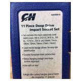 11-Piece Deep Drive Impact Socket Set 3/8 in. Campbell Hausfeld Model # AA000010 - 05022512