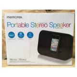 App-Enhanced Portable Stereo Speaker Memorex™