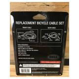 Replacement Bicycle Cable Set and 10-24 Speed Bicycle Chain