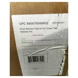 Zinus Memory Foam 8" Green Tea Full Size Mattress 05052529.04