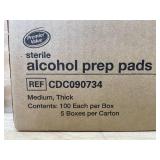 Lot of 3 Boxes of - Alcohol Prep Pads