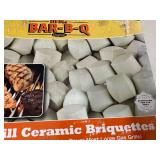 New Box of Ceramic Gas Grill Charcoal Substitute Briquettes