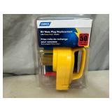 New RV / Camper 50 Amp Replacement Plug End - Male