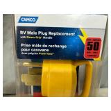 New RV / Camper 50 Amp Replacement Plug End - Male