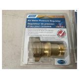 New RV / Camper Water Pressure Regulator and Blow Out Plugs
