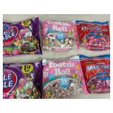 Assorted Candy, Bubblegum, Fruit Chews, Tootsie Rolls, Etc
